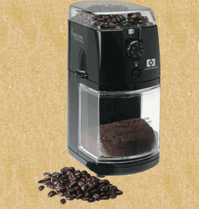 HEARTHWARE SUPREMO Burr Coffee Grinder + Artisan Roasted Coffee
